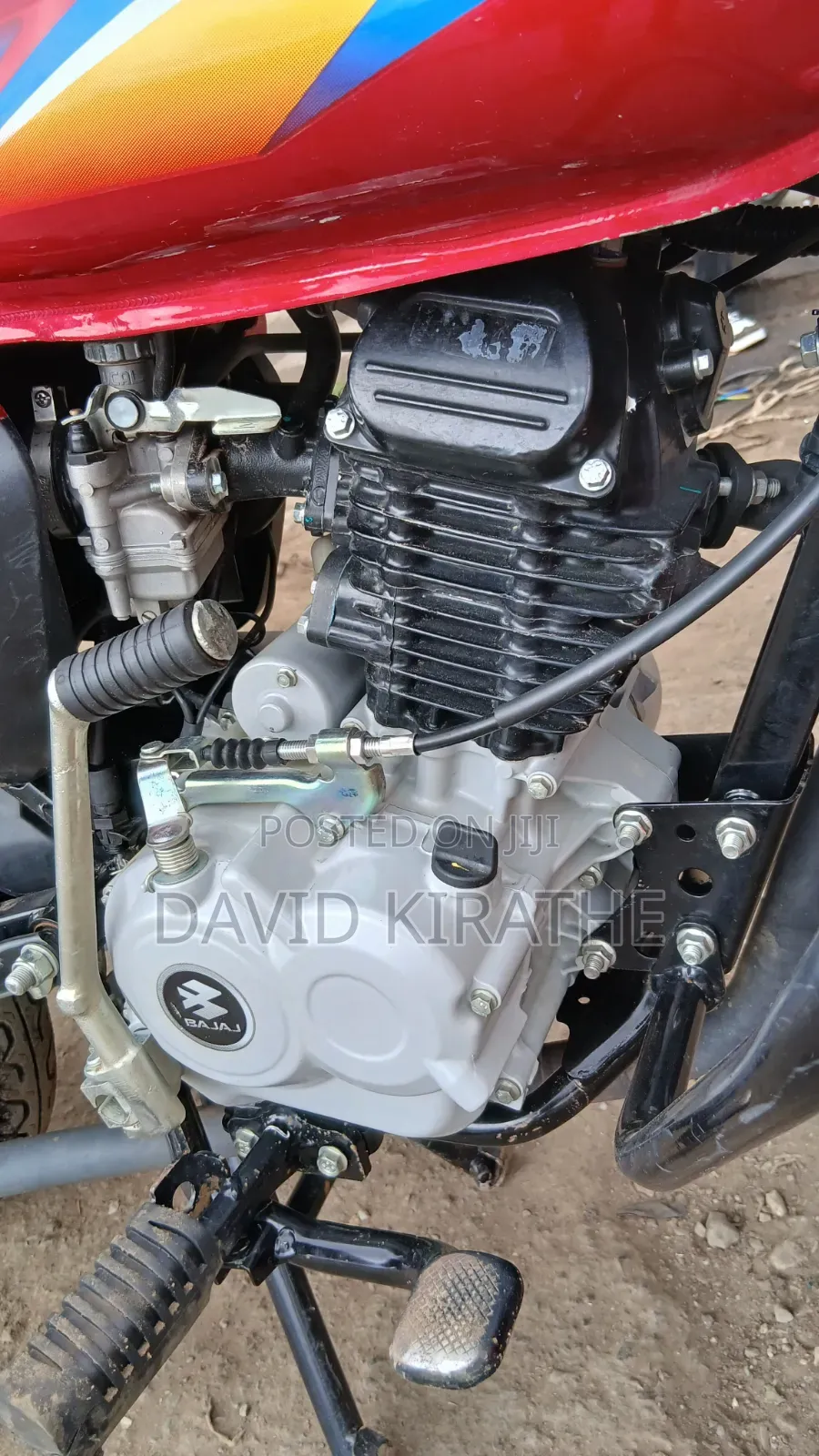 Bajaj Boxer 125 2025 Red