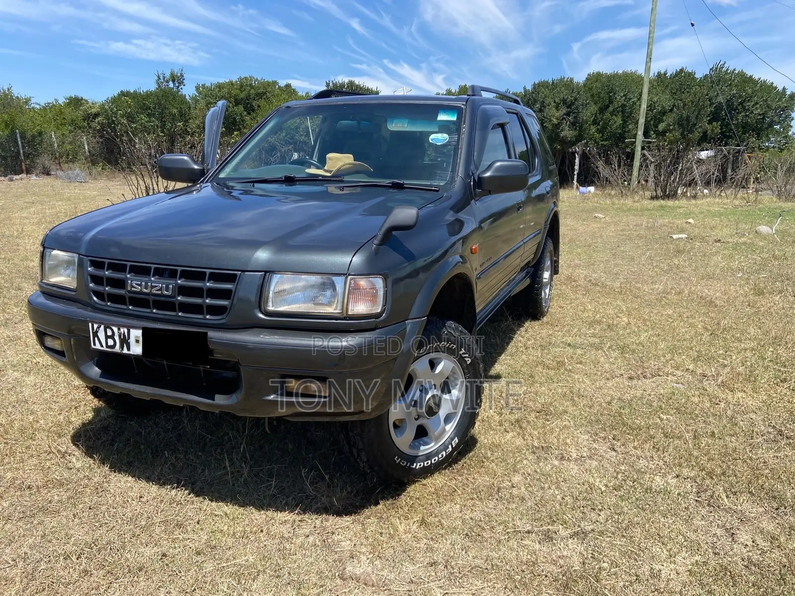 Isuzu Trooper 2000 Gray