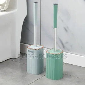 Wall Mounted High Quality Toilet Cleaning Brush Set-Bli