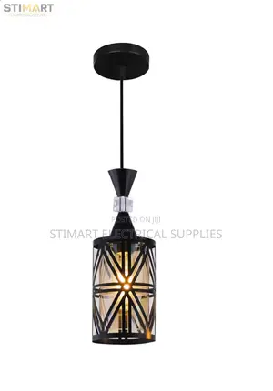 Stylish Black Metal Pendant Light