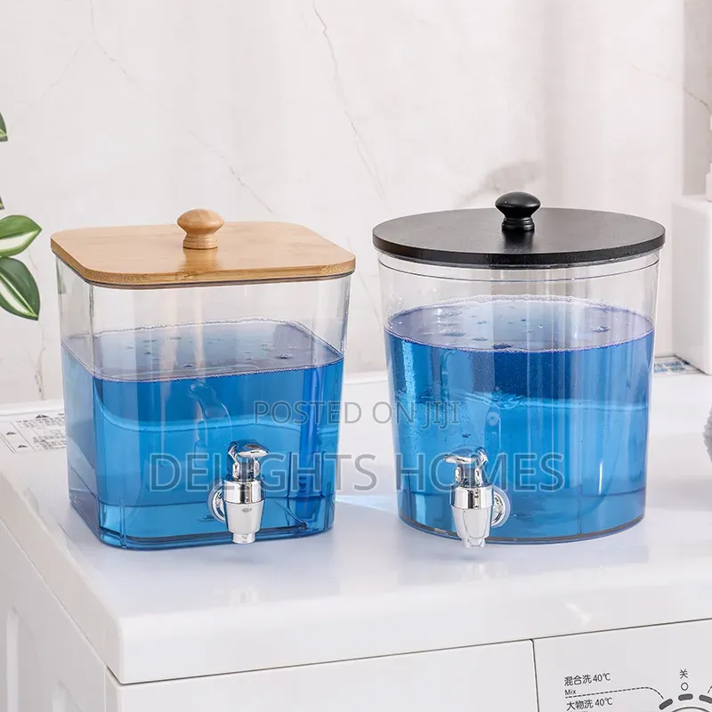 Acrylic Laundry Detergent Dispenser-Bli