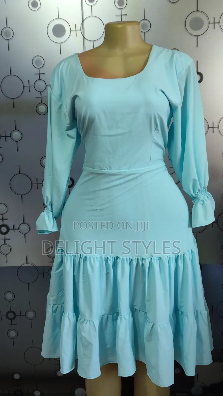 Locally Tailored Dresses Soft Material but Abit Stretcy