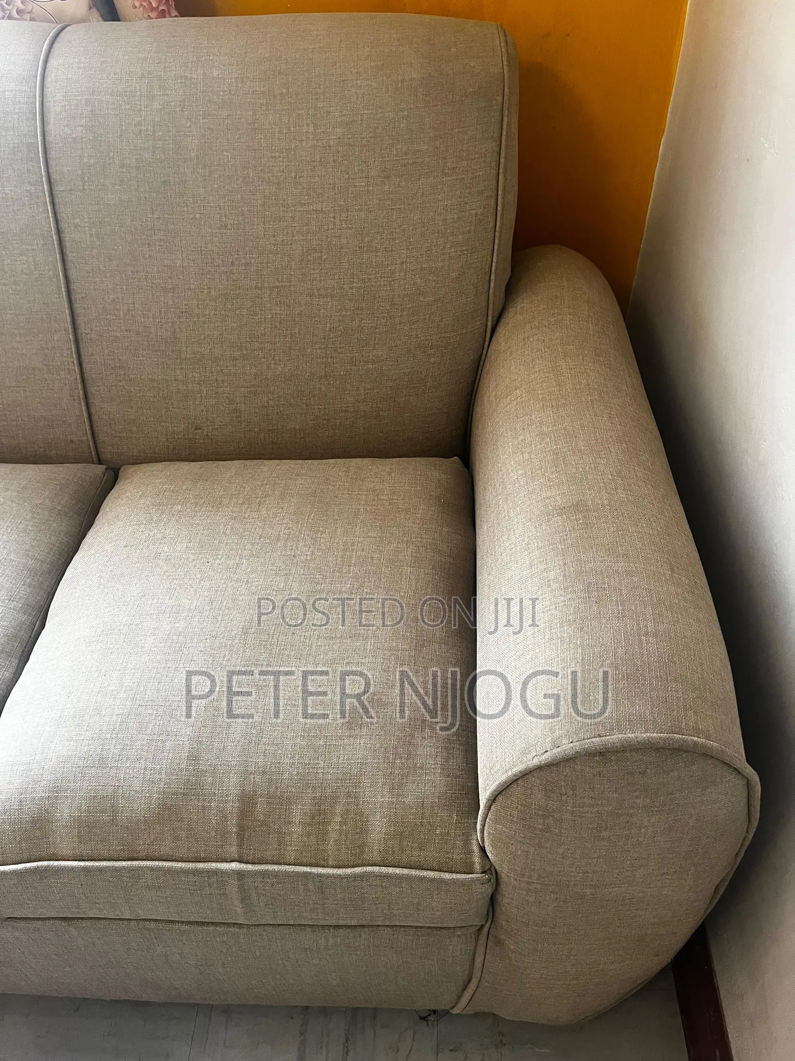 Fabric 2-Seater Sofa – Classic & Comfortable