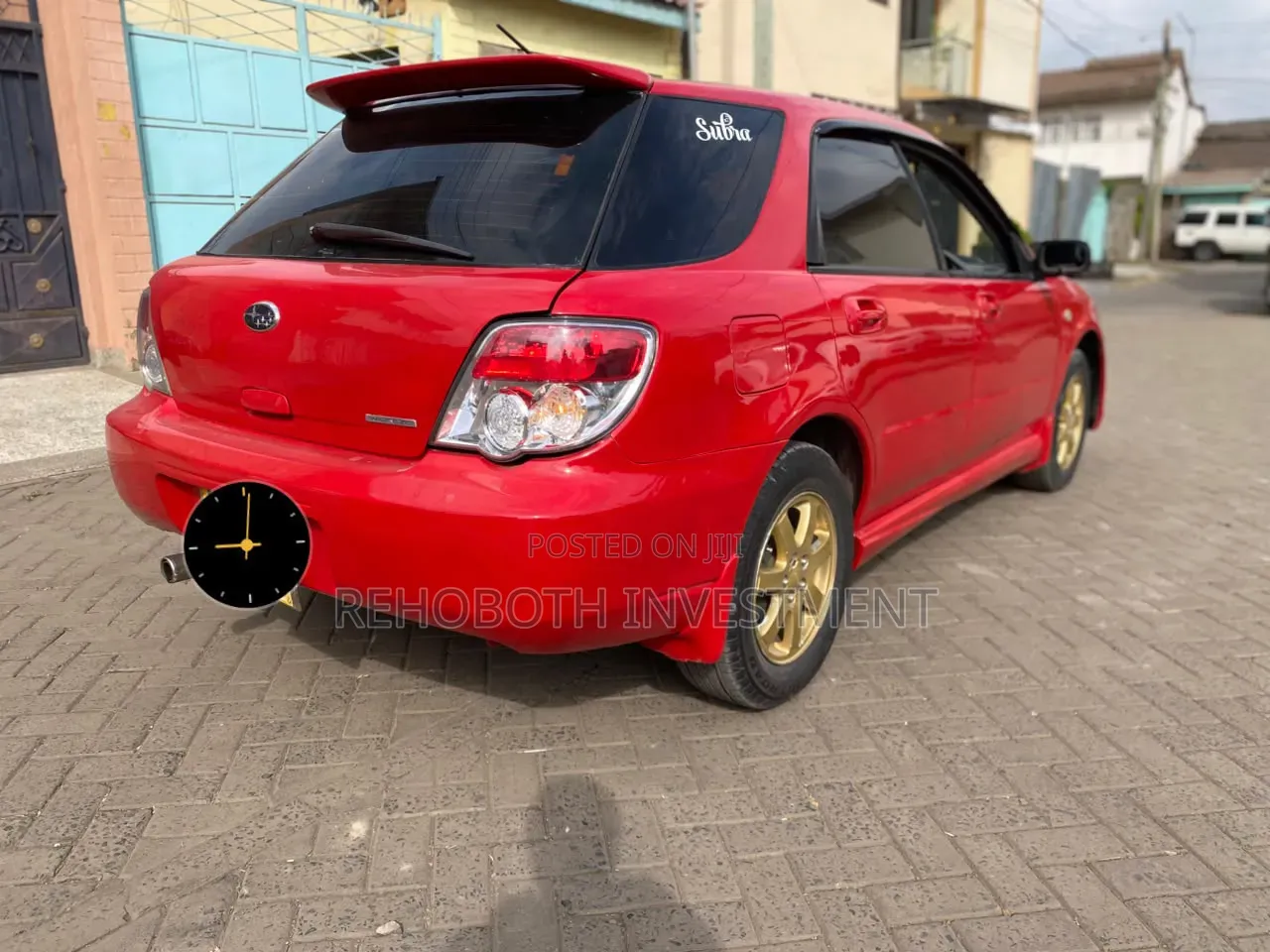 Subaru Impreza 2009 Red