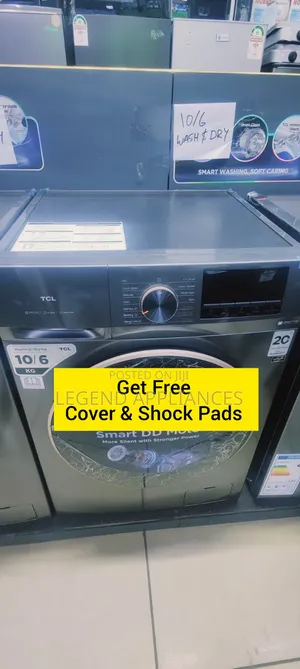 TCL Washing Machine 10kg Washer With 6kg Dryer Front Load