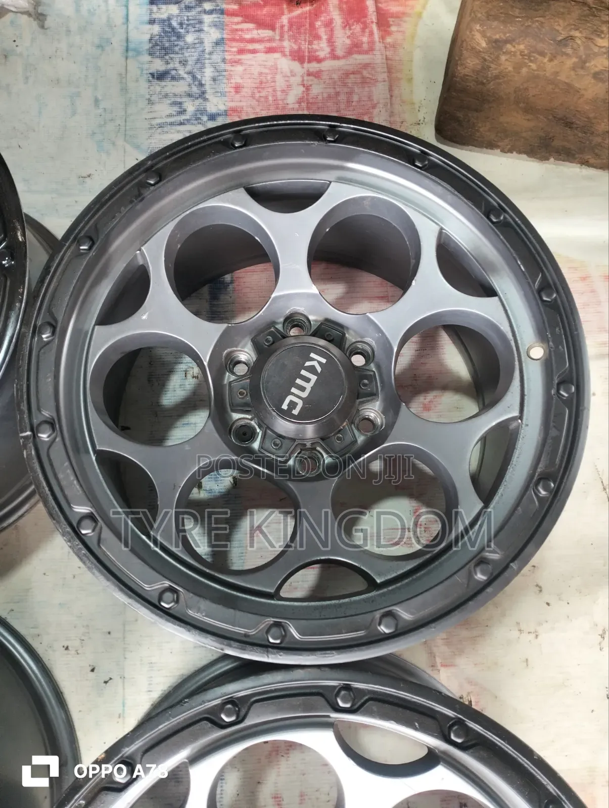 Slightly Used Rims Size 17 for Prado, Double Cab, Pajero, 