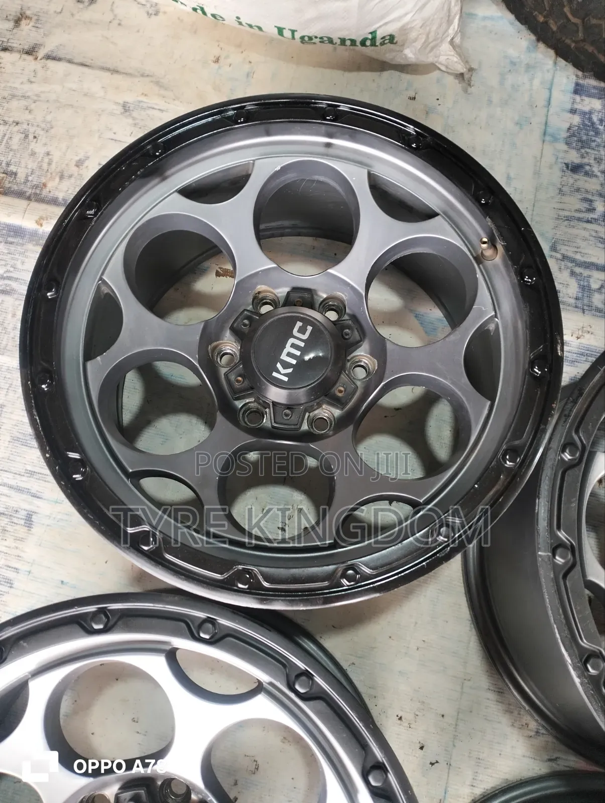 Slightly Used Rims Size 17 for Prado, Double Cab, Pajero, 