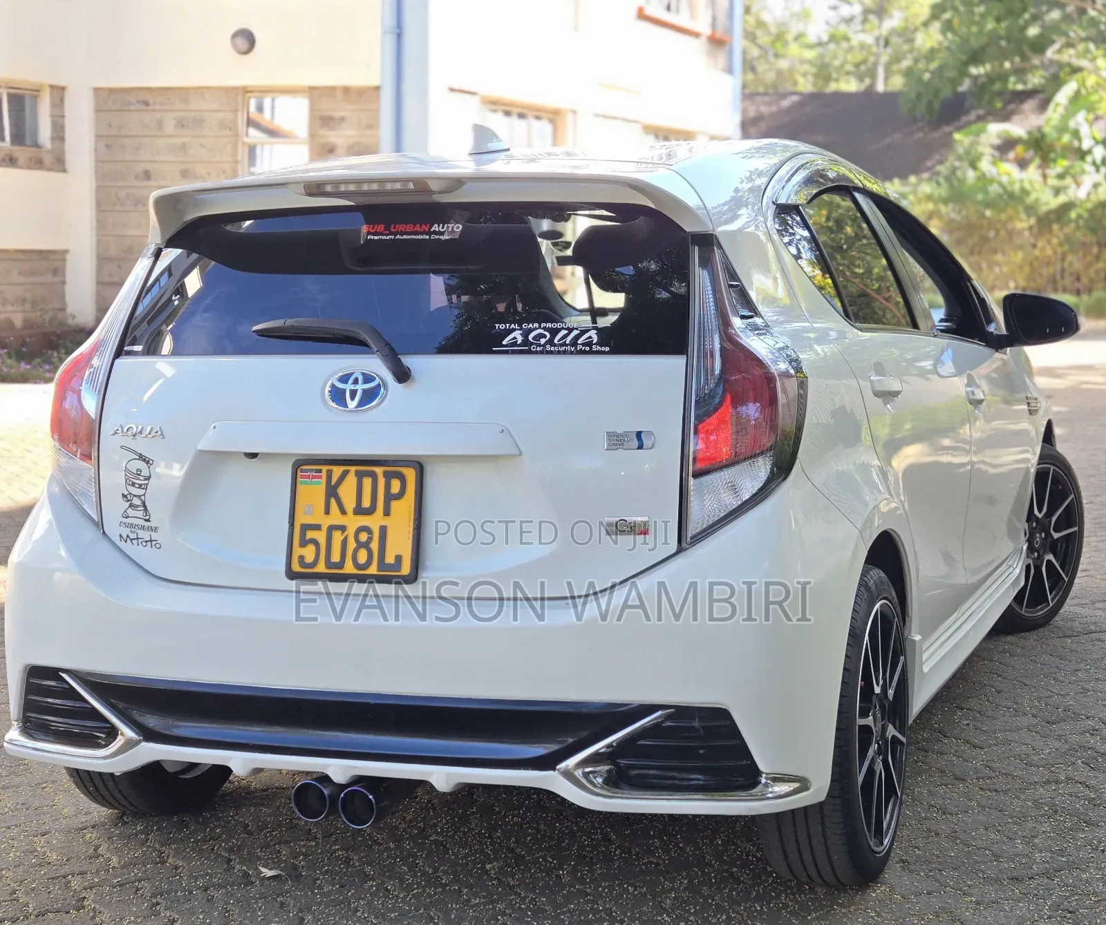 Toyota Aqua 2016 White