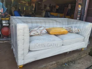 White Spring Cauch Sofa
