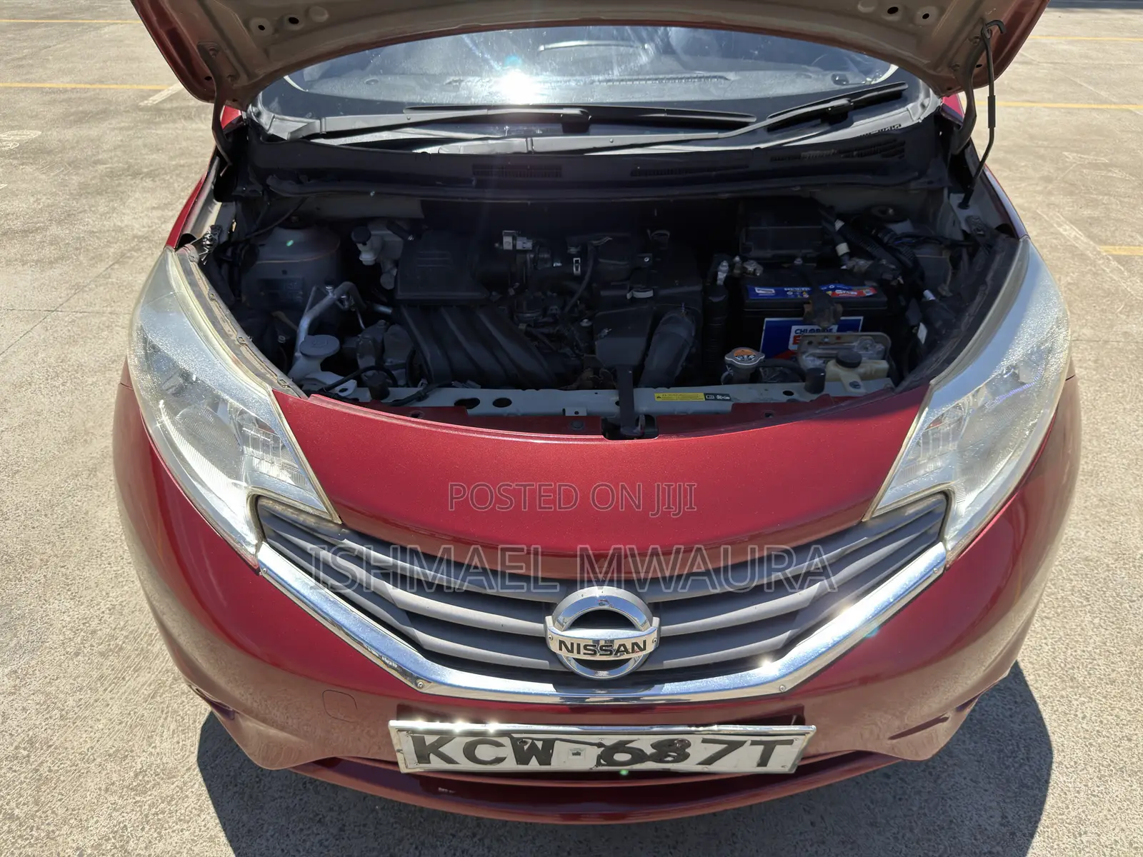 Nissan Note 1.2 Petrol 2013 Red