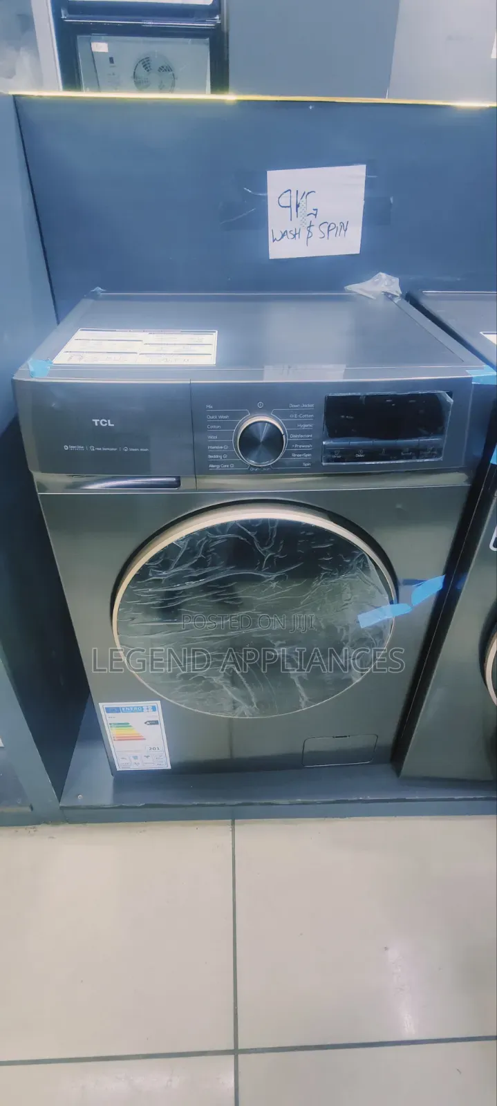 TCL 9KG Wash and Spin Front Load Washing Machine