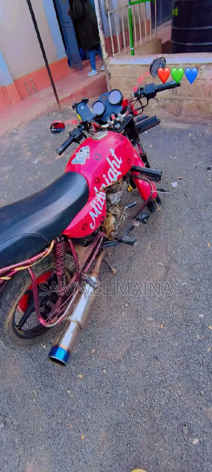 Bajaj Boxer 2016 Red