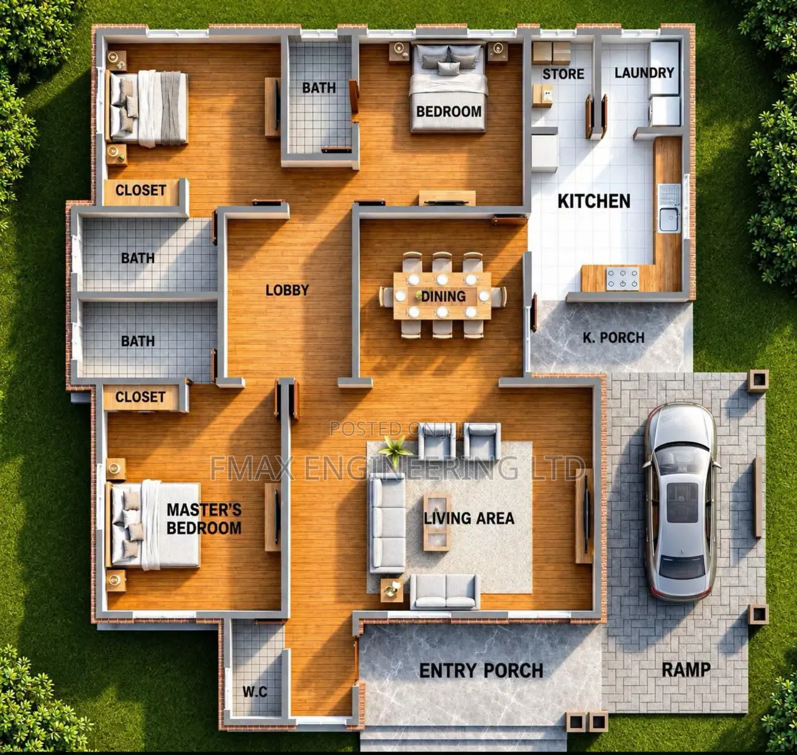Contact Fmax Engineering for House Plan Drawings Construction Work