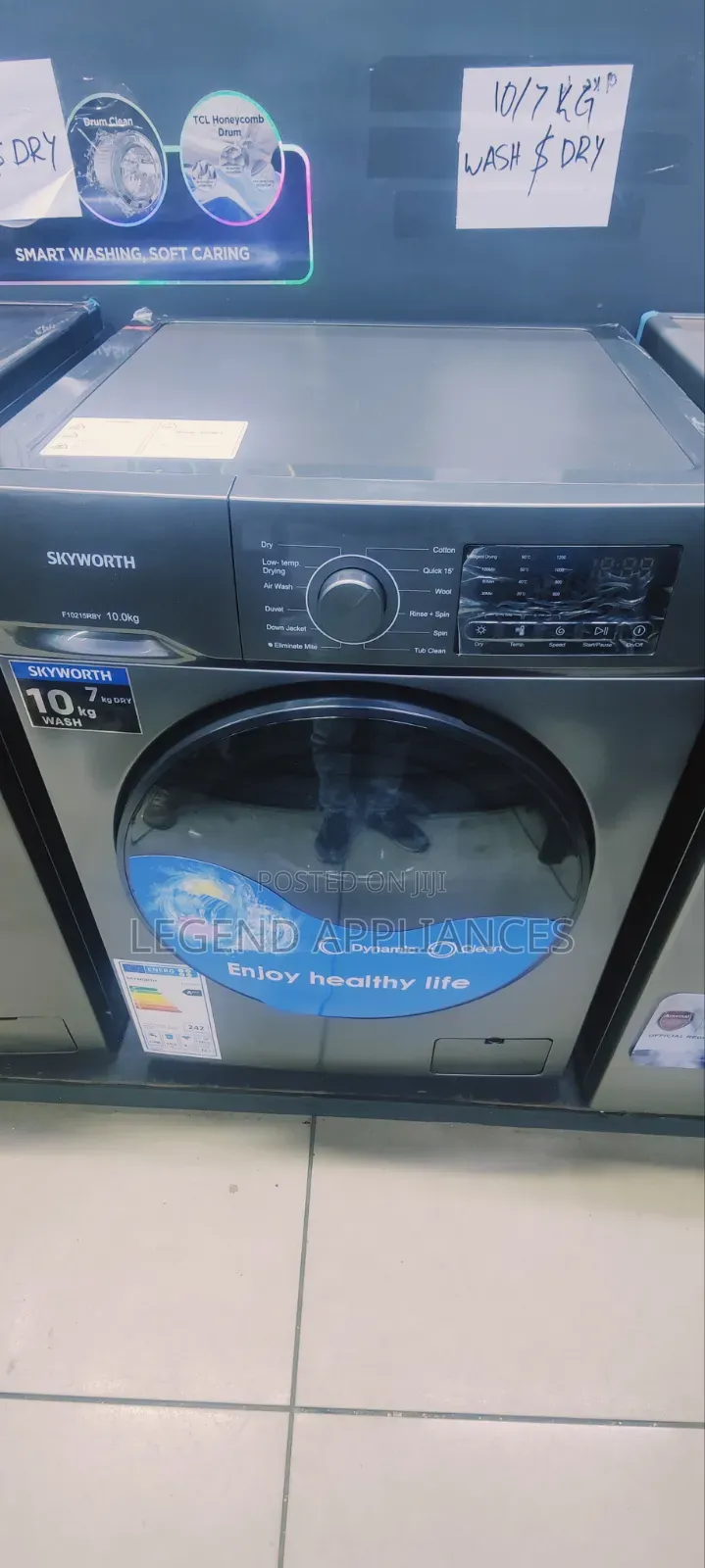 Skyworth 10kg Wash 7kg Dry Washing Machine
