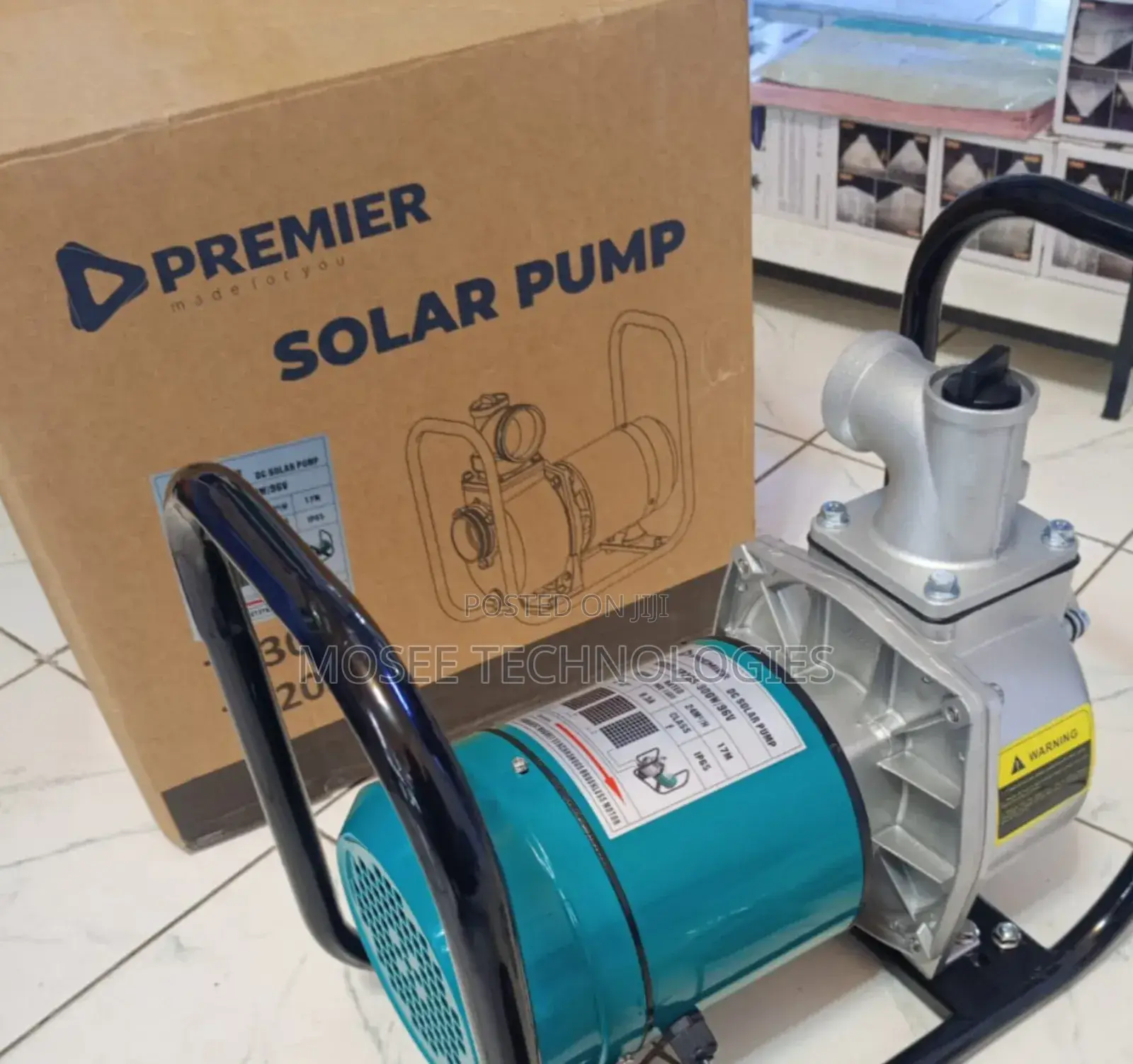 Premier 3" Solar Surface Water Pump – High Flow