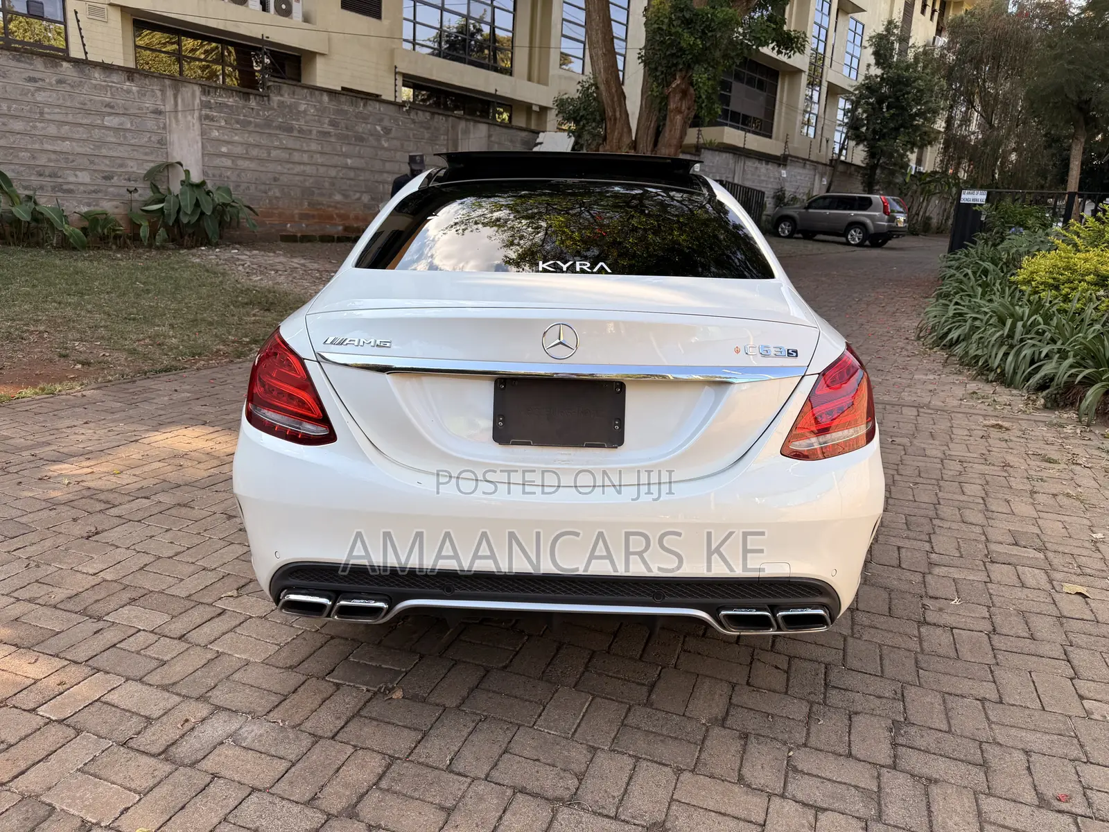 Mercedes-Benz C63 S RWD Sedan (4.0L V8 7A) 2017 White