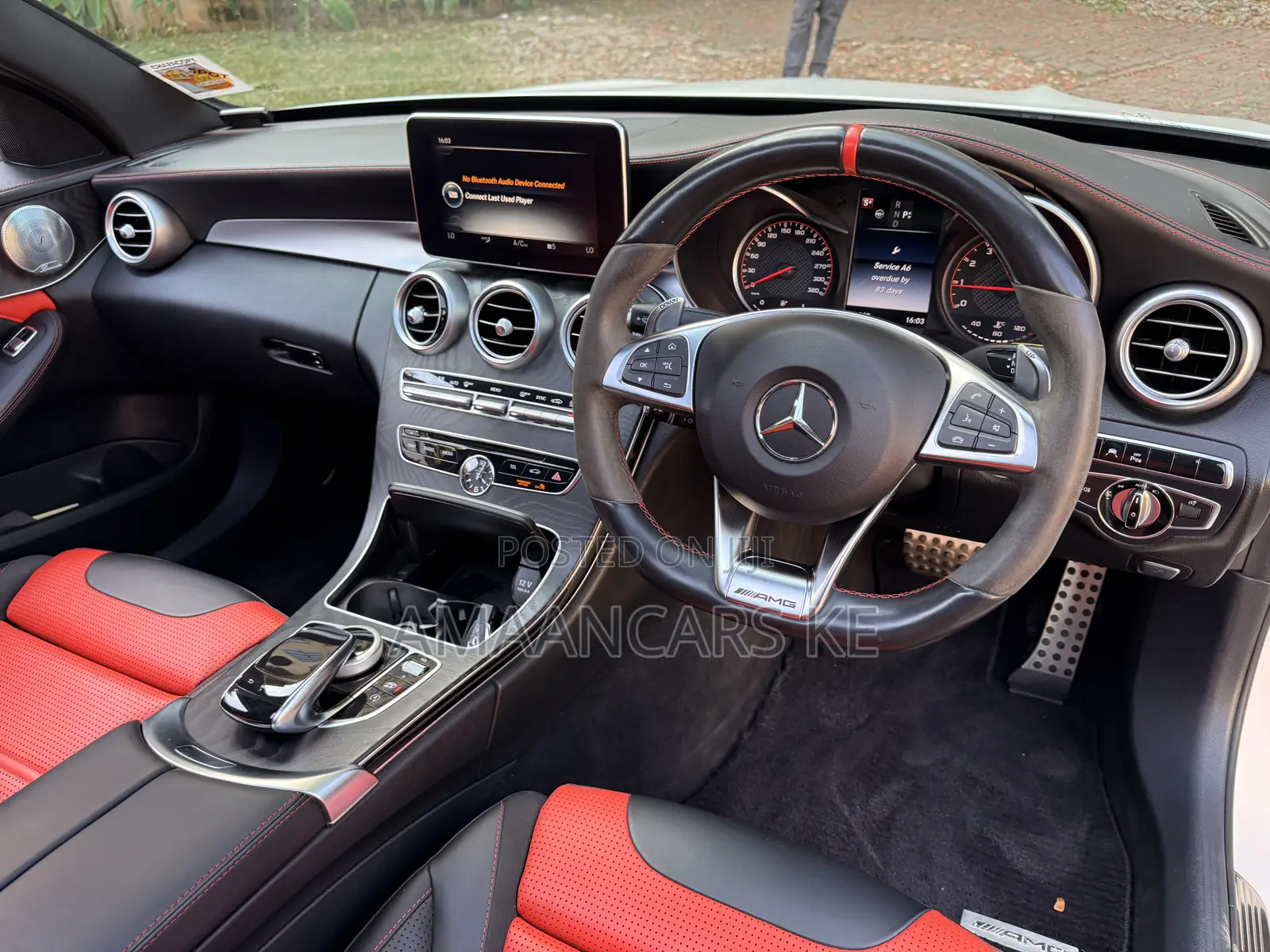 Mercedes-Benz C63 S RWD Sedan (4.0L V8 7A) 2017 White