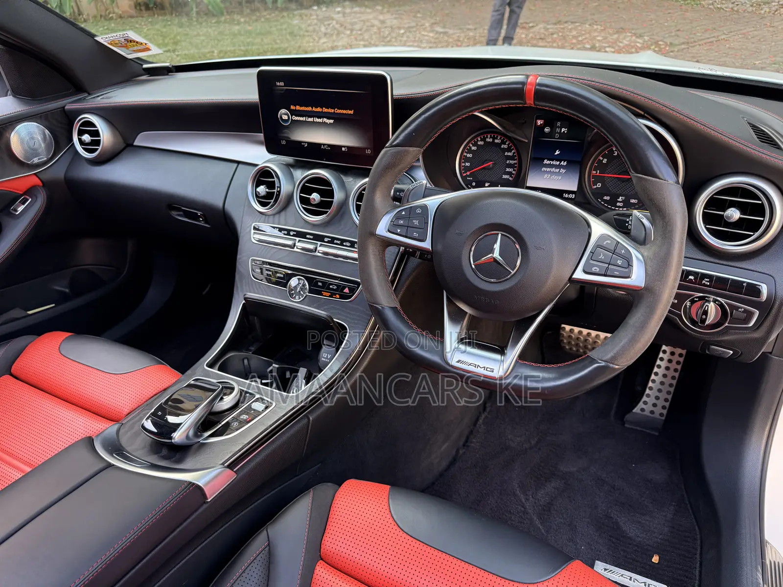 Mercedes-Benz C63 S RWD Sedan (4.0L V8 7A) 2017 White