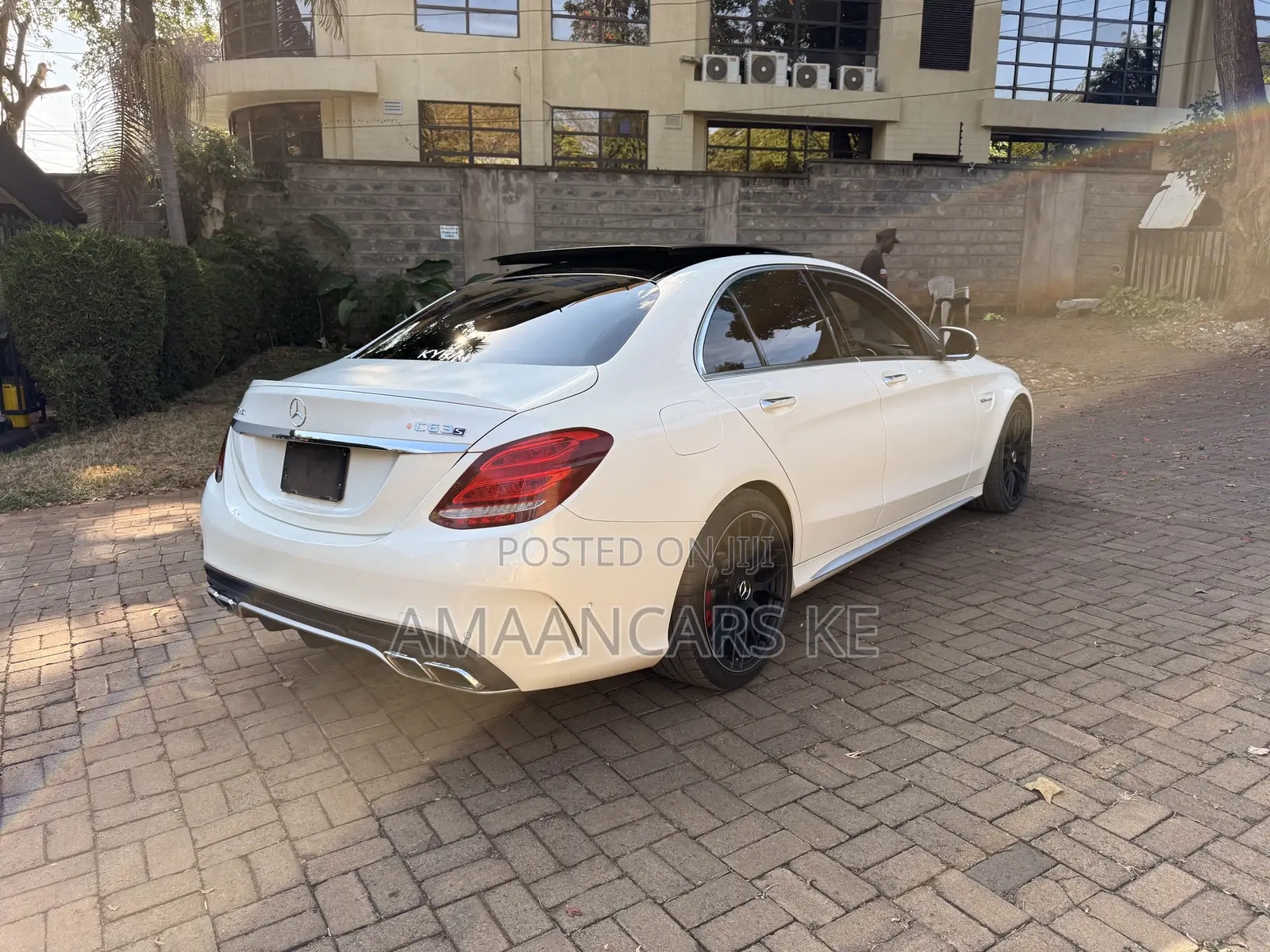 Mercedes-Benz C63 S RWD Sedan (4.0L V8 7A) 2017 White