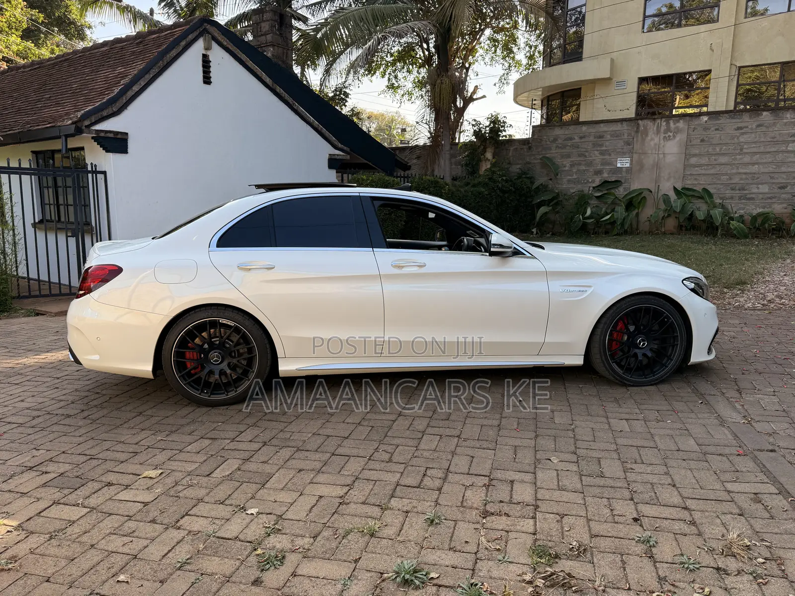 Mercedes-Benz C63 S RWD Sedan (4.0L V8 7A) 2017 White