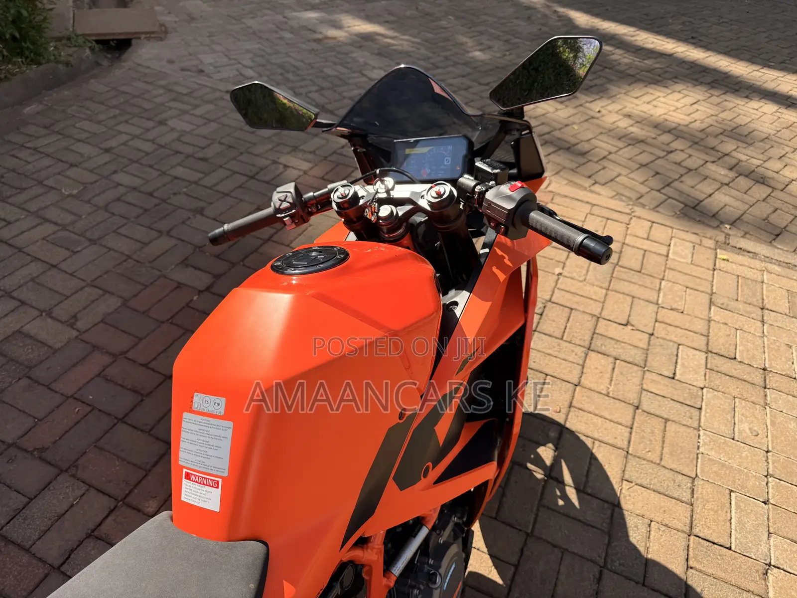 New KTM 2025 Orange
