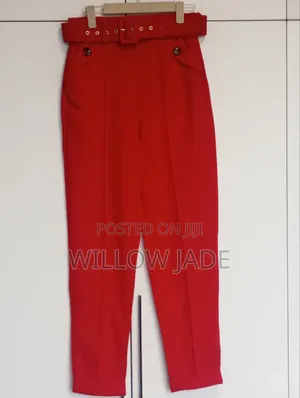 *Red Pants - KSH 1,800*
Red High-Waist Official Belt - Size 10/12
