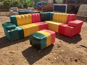 Jamaican Rasta Corner Seat 6 Seater