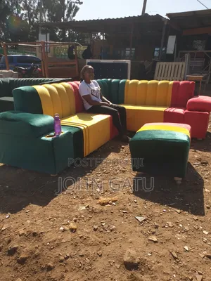Jamaican Rasta Corner Seat 6 Seater