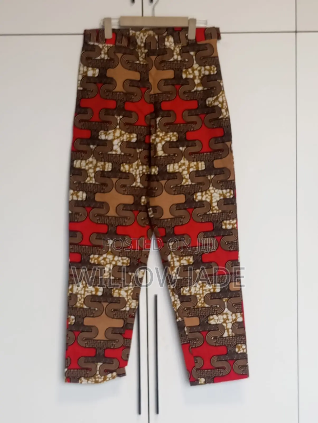 Ankara Kitenge Chino Pants -Size (S/M)