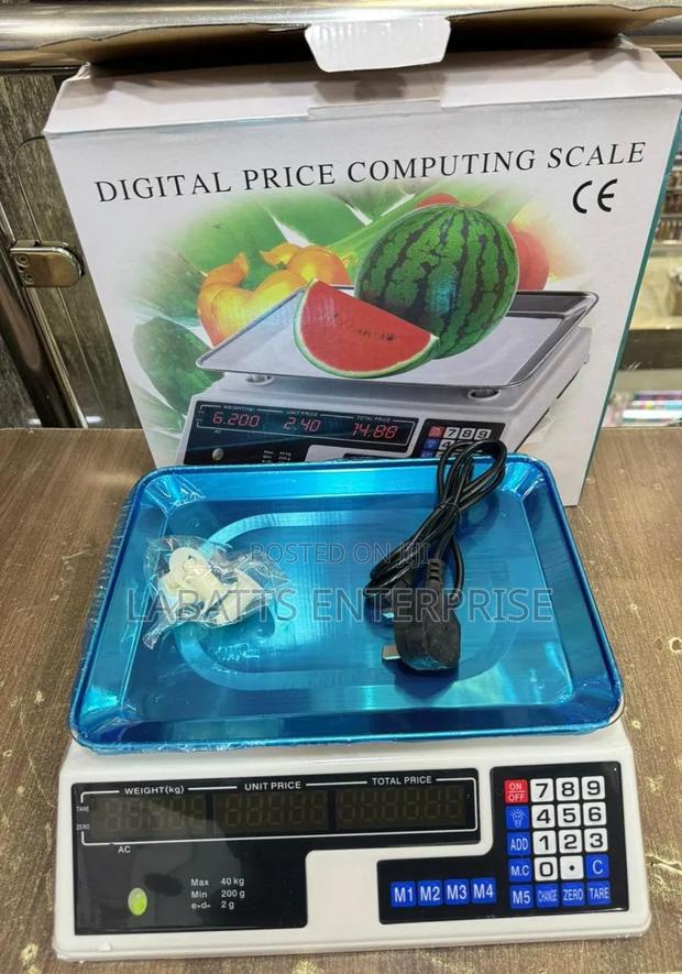 ACS 40 Digital Armless Weighing Scale – Accurate Reliable - thumbnail 2