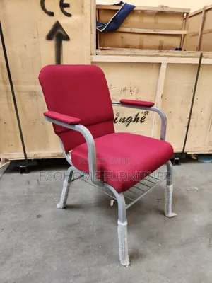 Heavy-Duty Waiting Reception Chair – Red