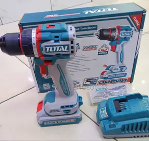 TOTAL 20V Cordless Drill Driver – Rechargeable Power Tool