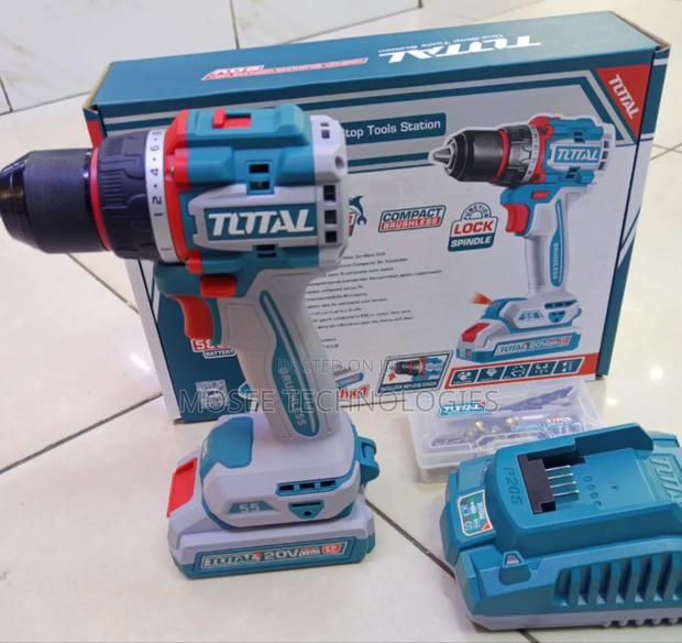TOTAL 20V Cordless Drill Driver – Rechargeable Power Tool - main view
