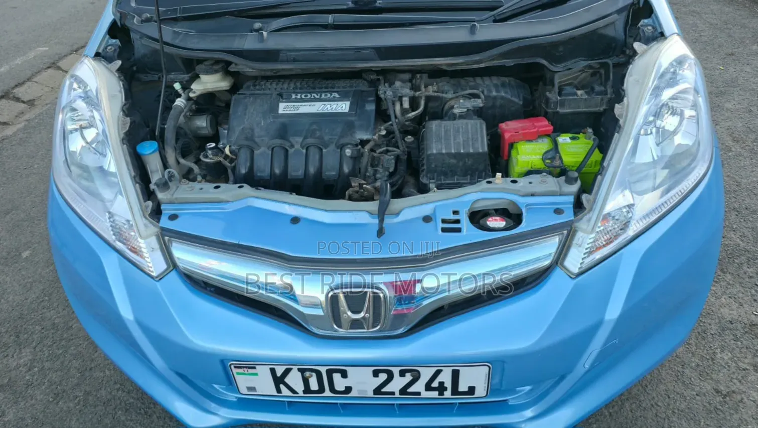 Honda Fit 2013 Blue