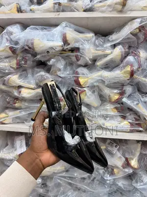 Pointed Toe Stiletto Slingback Pumps Size 37-41