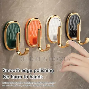 2pcs Luxury Punch Free Multifunctional Wall Hooks-Bli