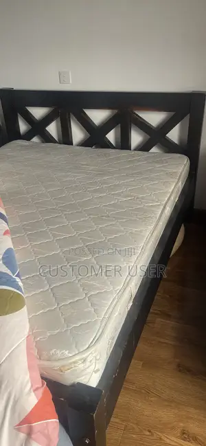5*6 Bed + Silentnight Orthopedic Spring Matress
