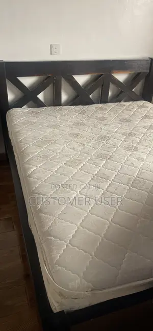 5*6 Bed + Silentnight Orthopedic Spring Matress