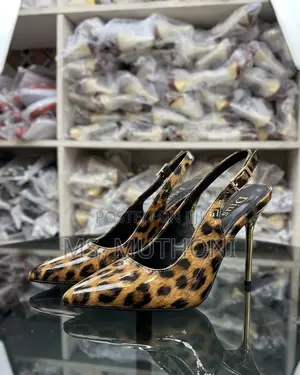 Pointed Toe Stiletto Slingback Pumps Size 37-41