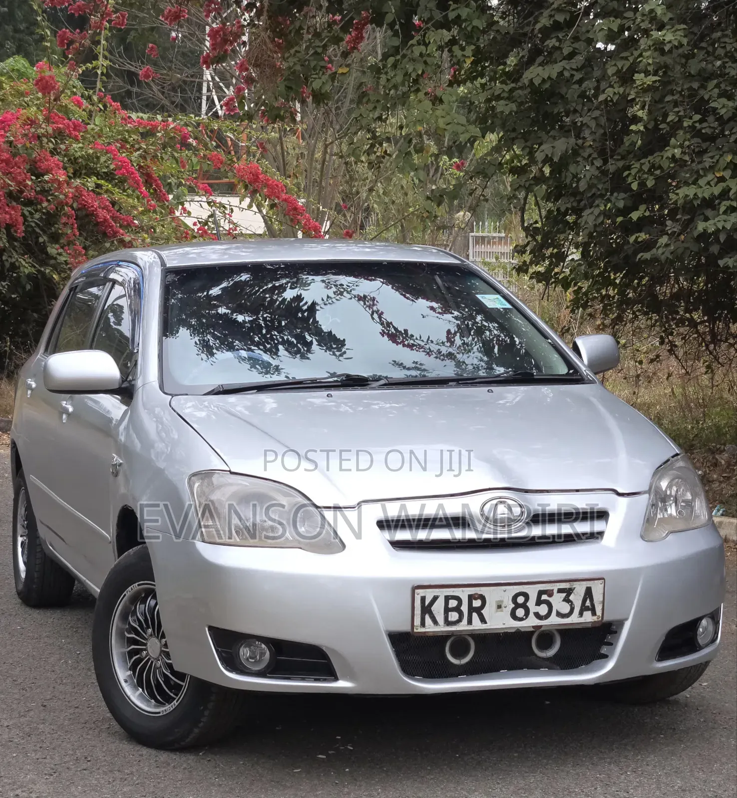 Toyota Allex 2005 Silver