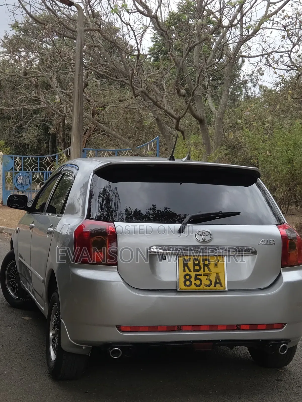 Toyota Allex 2005 Silver