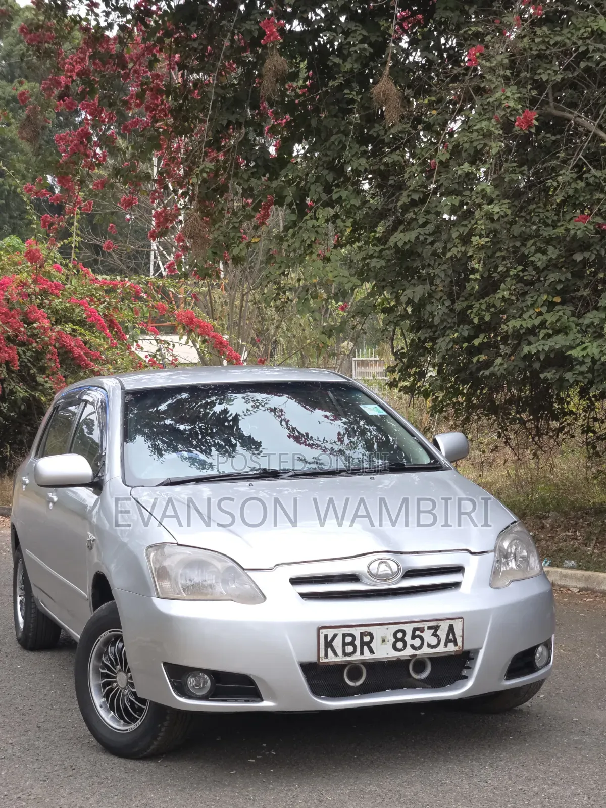Toyota Allex 2005 Silver
