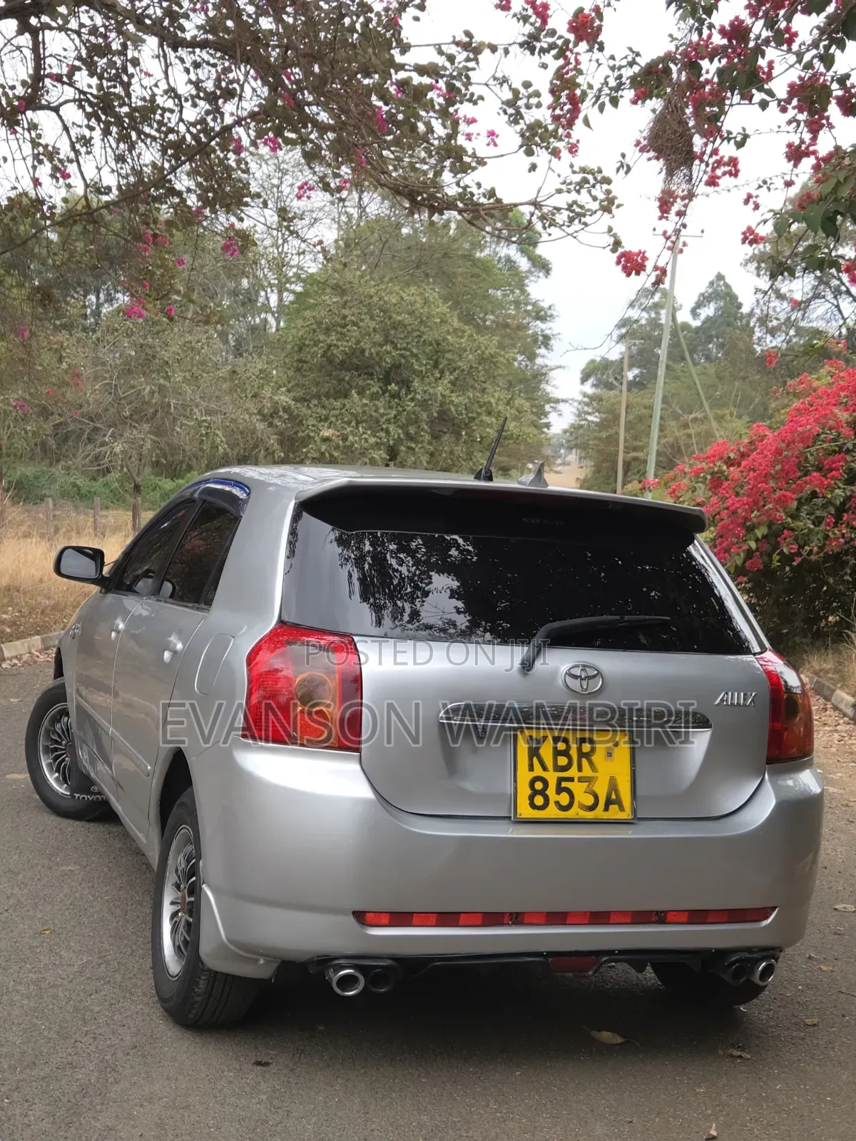 Toyota Allex 2005 Silver