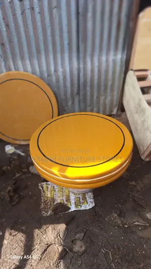 Yellow Round Table