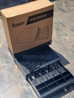 5tray Cash Drawer Automatic Metal 8 Coin, 5 Note Cash Drawer