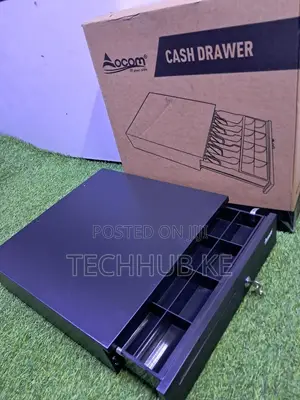 Cash Drawer Box 5 Slot With 5 Metal Clips Point of Sale Cash Drawer