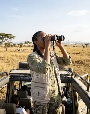 All Black Clear Views 20x50 High-Power Tactical Binoculars