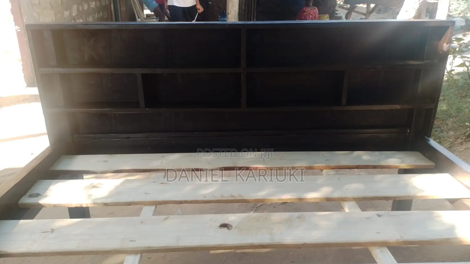 Queen Size Bed With High Density Mattress