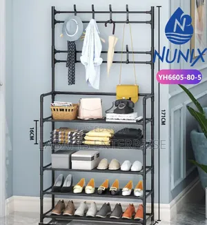 Nunix Multi-Purpose Shoe, Coat Bag Storage Rack