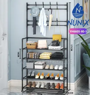 Unix Multi-Purpose Shoe, Coat Bag Storage Rack